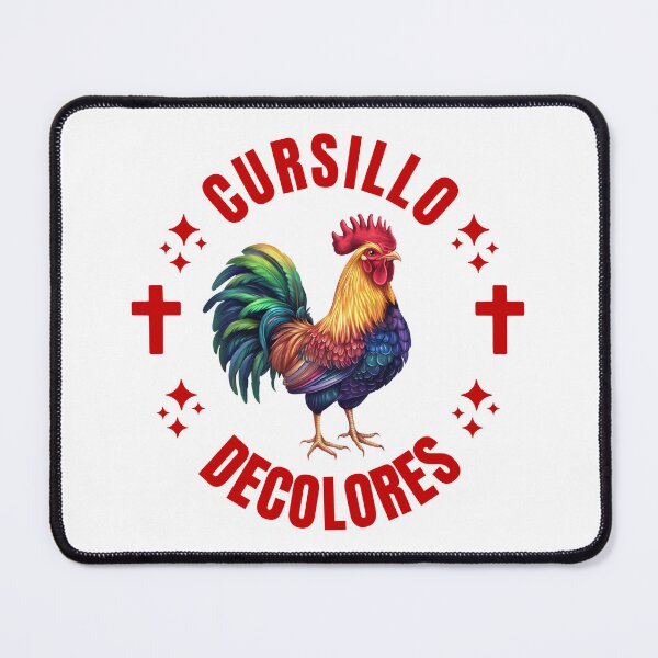 Item preview, DeColores Cursillo Colorful Rooster with Crosses and Stars designed and sold by Gsallicat.