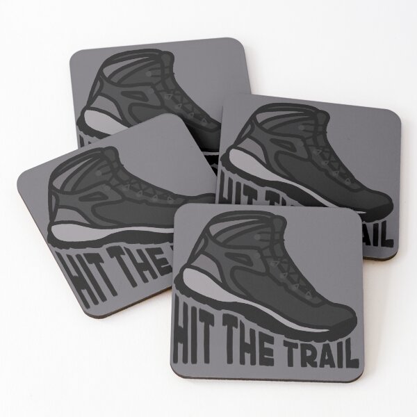 Item preview, Hit the Trail hiking boot step designed and sold by TinkyInkyFinky.