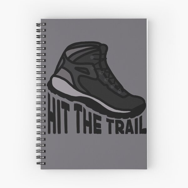Item preview, Hit the Trail hiking boot step designed and sold by TinkyInkyFinky.