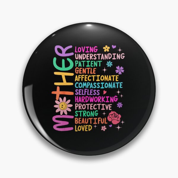 Item preview, Mother Loving Understanding Patient Typography Mother's Day designed and sold by zamiokaline.