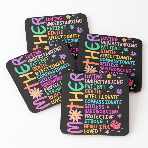 Item preview, Mother Loving Understanding Patient Typography Mother's Day designed and sold by zamiokaline.
