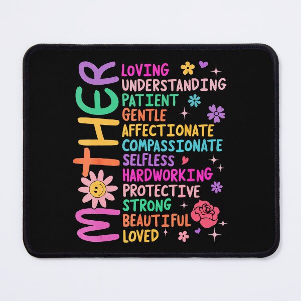 Item preview, Mother Loving Understanding Patient Typography Mother's Day designed and sold by zamiokaline.