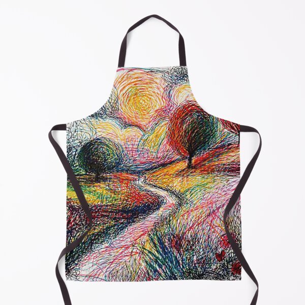 Item preview, Color Scribble Landscape Abstract Path  designed and sold by Modaozushi216.