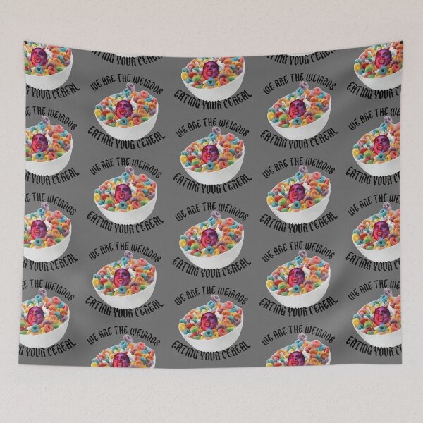 Item preview, We are the weirdos eating your cereal designed and sold by VultraVi.