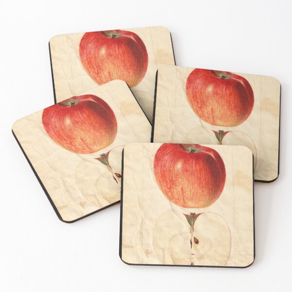 Item preview, Antique Dixon Apple Watercolor Art - Passmore 1895 designed and sold by RealityStickers.