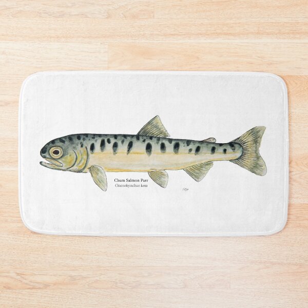 Item preview, Chum Salmon Parr Painting designed and sold by Stephen Emms.