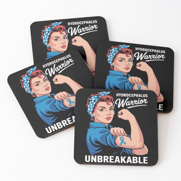 Item preview, Hydrocephalus Warrior Unbreakable - Awareness designed and sold by grounabslaninal.