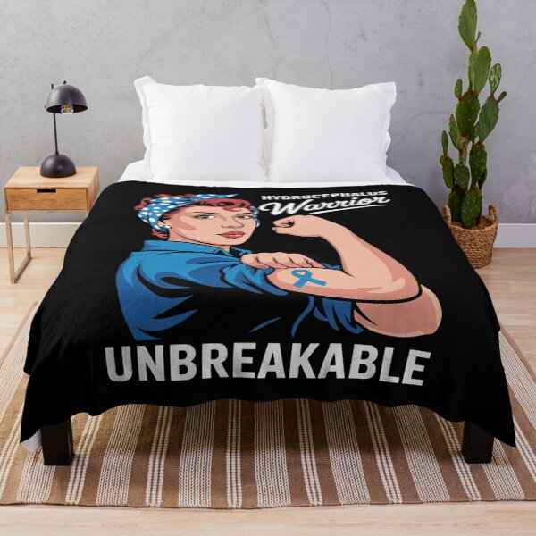 Item preview, Hydrocephalus Warrior Unbreakable - Awareness designed and sold by grounabslaninal.