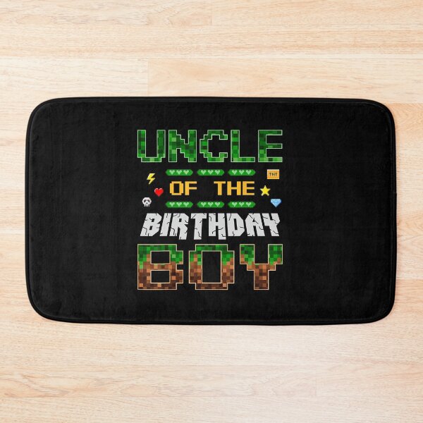 Item preview, Uncle of the Birthday Boy Pixel Gamer  designed and sold by FGTV2021.