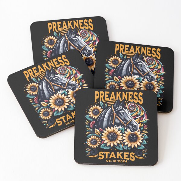 Item preview, Preakness Stakes horse racing derby vintage style  designed and sold by CAnastazyshop.