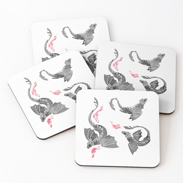 Item preview, Dragon Fire Dark Grey And Black designed and sold by teeteeworldc.