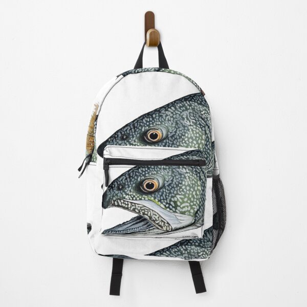Item preview, Lake Trout Head Painting designed and sold by Stephen Emms.