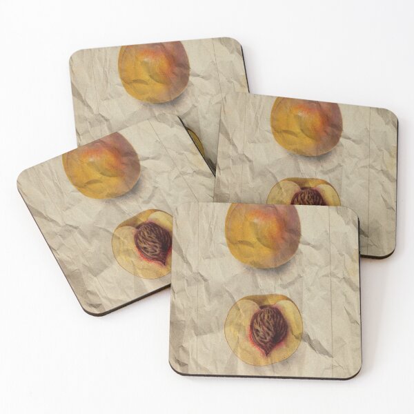 Item preview, Antique Oceana Peach Botanical Watercolor - 1903 designed and sold by RealityStickers.
