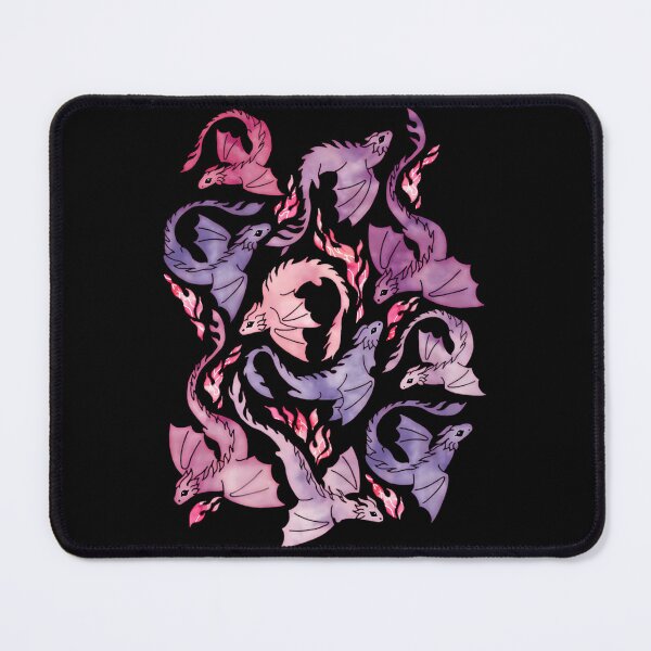 Item preview, Dragon Fire Dark Pink Purple designed and sold by teeteeworldc.
