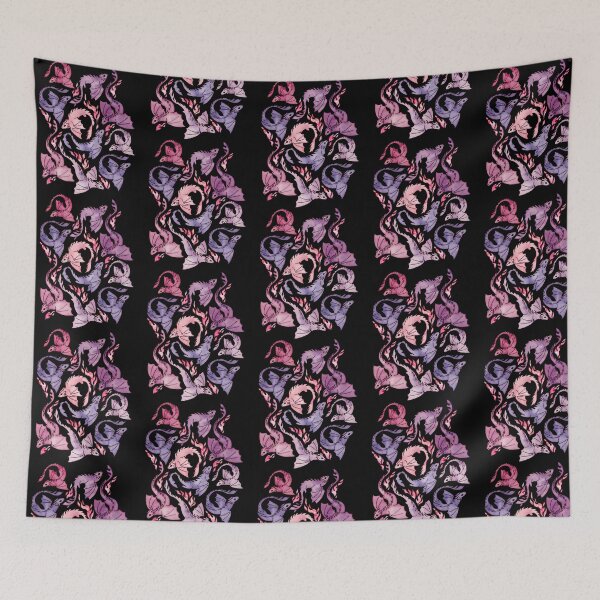Item preview, Dragon Fire Dark Pink  Purple designed and sold by teeteeworldc.