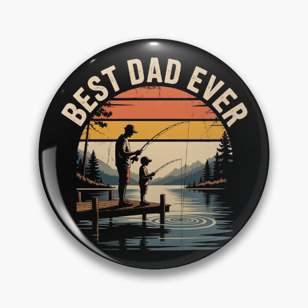 Item preview, Padre e hijo pescando a la antigua designed and sold by QuiteOrbit.