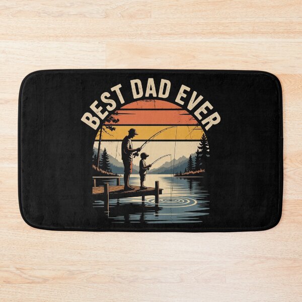 Item preview, Padre e hijo pescando a la antigua designed and sold by QuiteOrbit.