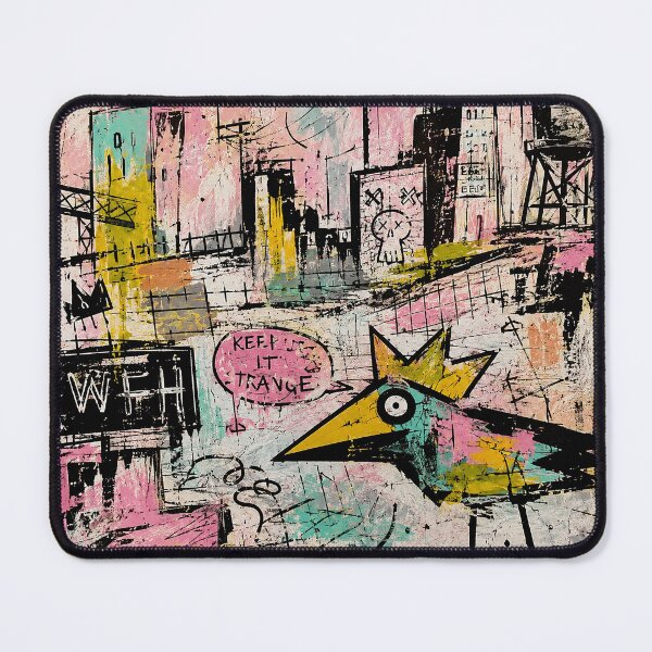 Item preview, Keep It Strange Graffiti Bird designed and sold by eliramaison.