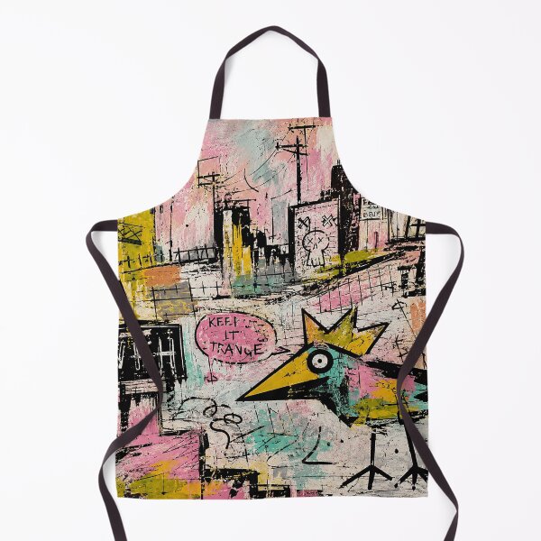 Item preview, Keep It Strange Graffiti Bird designed and sold by eliramaison.