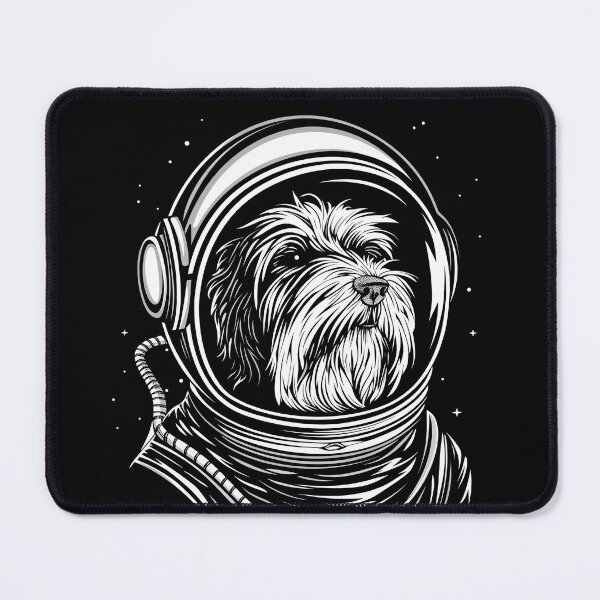 Item preview, Funny Tibetan Terrier Astronaut Spacesuit Mom Dad Kids designed and sold by rafaeltto.