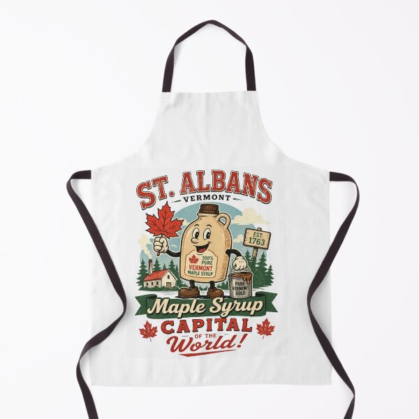 Item preview, St. Albans Vermont - Maple Syrup Capital of the World designed and sold by The Masked Designer.