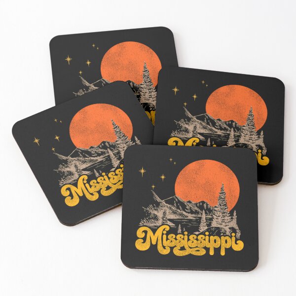 Item preview, State Of Mississippi Mid Century Distressed designed and sold by Yamotomahiro.