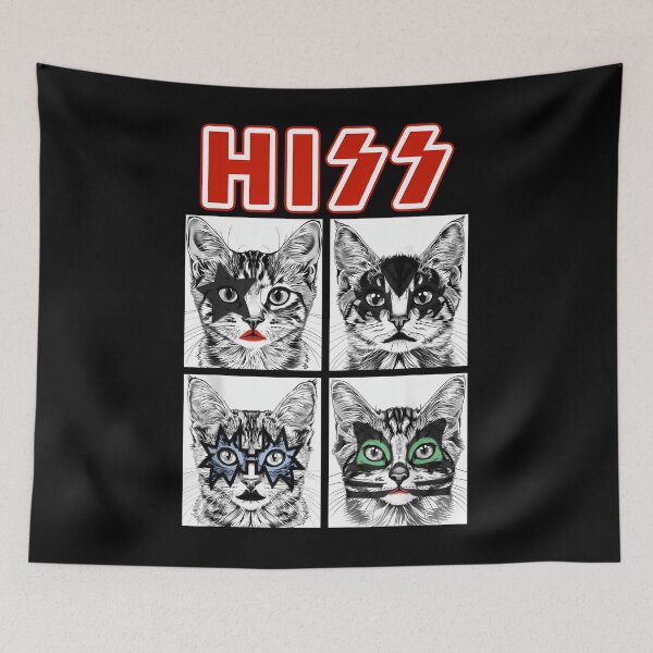 Item preview,  Hiss Cat Rock Music Concert Band Men Kids  designed and sold by TRENDATTHETOP.
