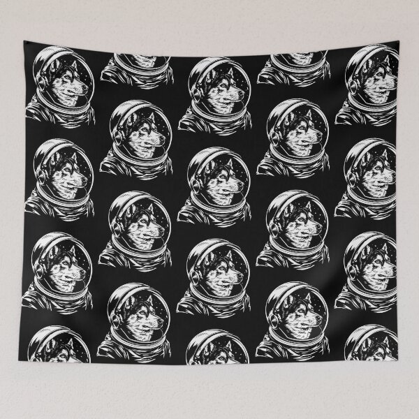 Item preview, Funny Shepsky Astronaut Spacesuit Mom Dad Kids designed and sold by rafaeltto.