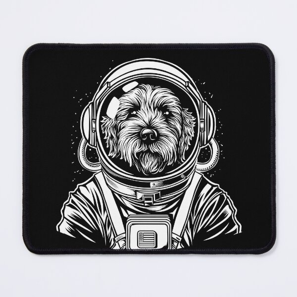 Item preview, Funny Schnoodle Astronaut Spacesuit Mom Dad Kids designed and sold by rafaeltto.