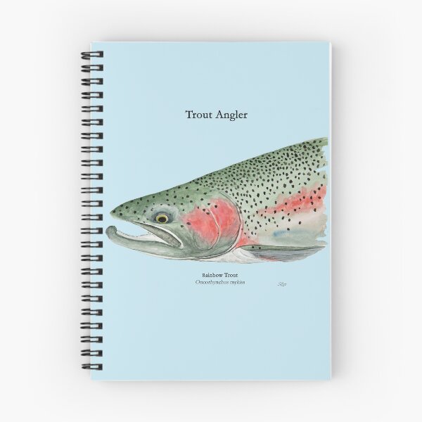 Item preview, Rainbow Trout Painting designed and sold by Stephen Emms.