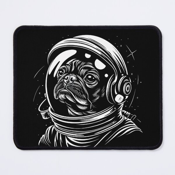 Item preview, Funny Pug Astronaut Spacesuit Mom Dad Kids designed and sold by rafaeltto.