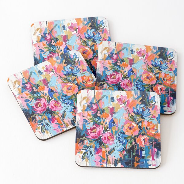 Item preview, Floral  abstraction artistic art  designed and sold by FlowerSeller1.