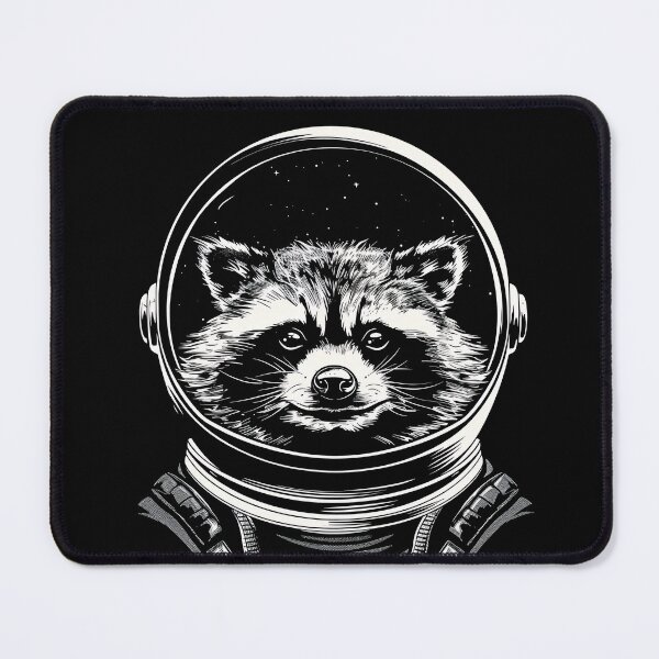 Item preview, Funny Raccoon Astronaut Spacesuit Mom Dad Kids designed and sold by rafaeltto.