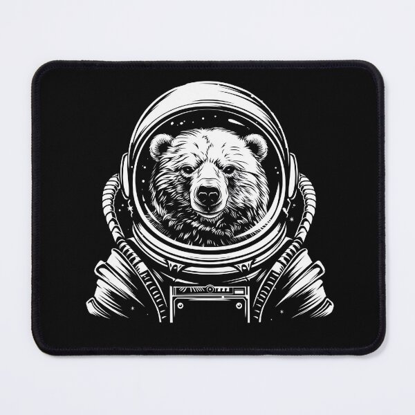 Item preview, Funny Polar Bear Astronaut Spacesuit Mom Dad Kids designed and sold by rafaeltto.