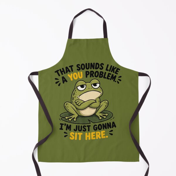 Item preview, Sounds Like A You Problem Frog designed and sold by StickerPunk.