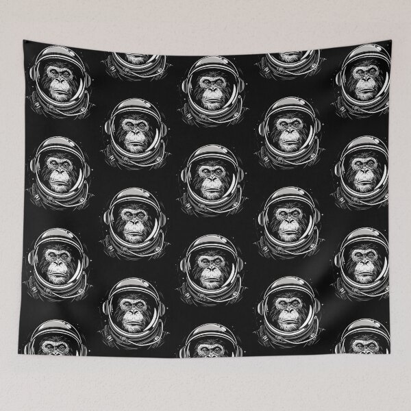 Item preview, Funny Orangutan Astronaut Spacesuit Mom Dad Kids designed and sold by rafaeltto.