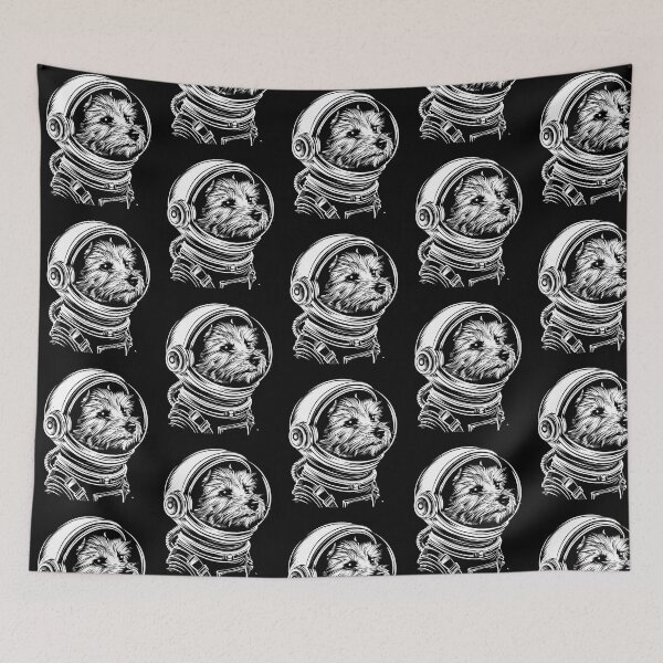 Item preview, Funny Norwich Terrier Astronaut Spacesuit Mom Dad Kids designed and sold by rafaeltto.