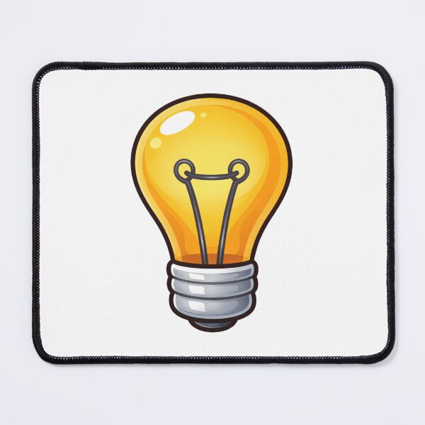 Item preview, Cute Light Bulb Cartoon Sticker | Bright Idea Kawaii Art designed and sold by CanSparkleArt.