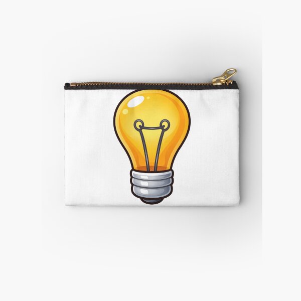 Item preview, Cute Light Bulb Cartoon Sticker | Bright Idea Kawaii Art designed and sold by CanSparkleArt.