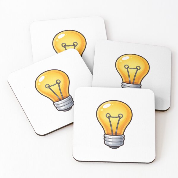 Item preview, Cute Light Bulb Cartoon Sticker | Bright Idea Kawaii Art designed and sold by CanSparkleArt.