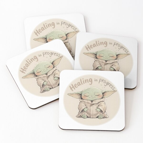 Item preview, BABY YODA HEALING IN PROGRESS designed and sold by LIS AND MELIVERSO.