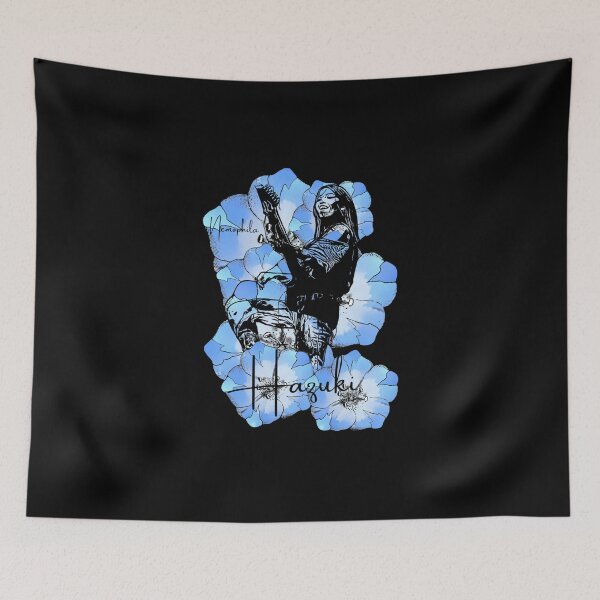 Item preview, Nemophila Guitarist Hazuki Field Of Nemophila  designed and sold by StencilMenace.