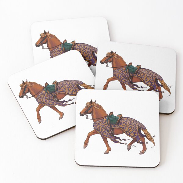 Item preview, Medieval fantasy knight’s horse designed and sold by emmully.