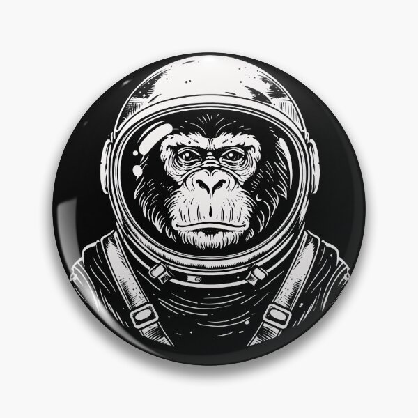Item preview, Funny Monkey Astronaut Spacesuit Mom Dad Kids designed and sold by rafaeltto.