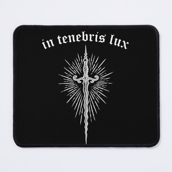 Item preview, In Tenebris Lux - Latin Quote Minimalist Dagger Aesthetic designed and sold by martianred.