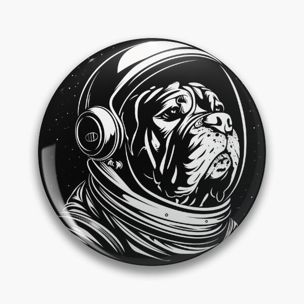 Item preview, Funny Mastiff Astronaut Spacesuit Mom Dad Kids designed and sold by rafaeltto.