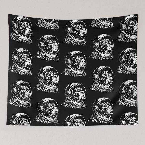 Item preview, Funny Mastiff Astronaut Spacesuit Mom Dad Kids designed and sold by rafaeltto.