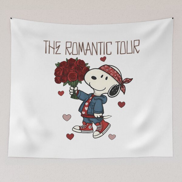 Item preview, Brunoopy Romantic Tour Snoopy Valentine'S  Day designed and sold by TRENDATTHETOP.