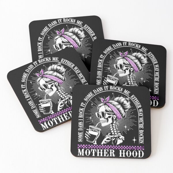 Item preview, Motherhood Retro Skeleton Vintage Pullover Hoodie designed and sold by zamiokaline.