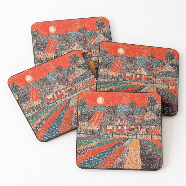 Item preview, Patchwork Farm Village Color Field  designed and sold by Modaozushi216.